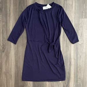 BOGO Beautiful Blue Francesca’s Front Tie Dress NWT